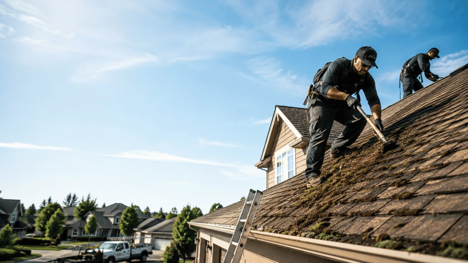 Roof Moss Removal in Clarkson, KY near me